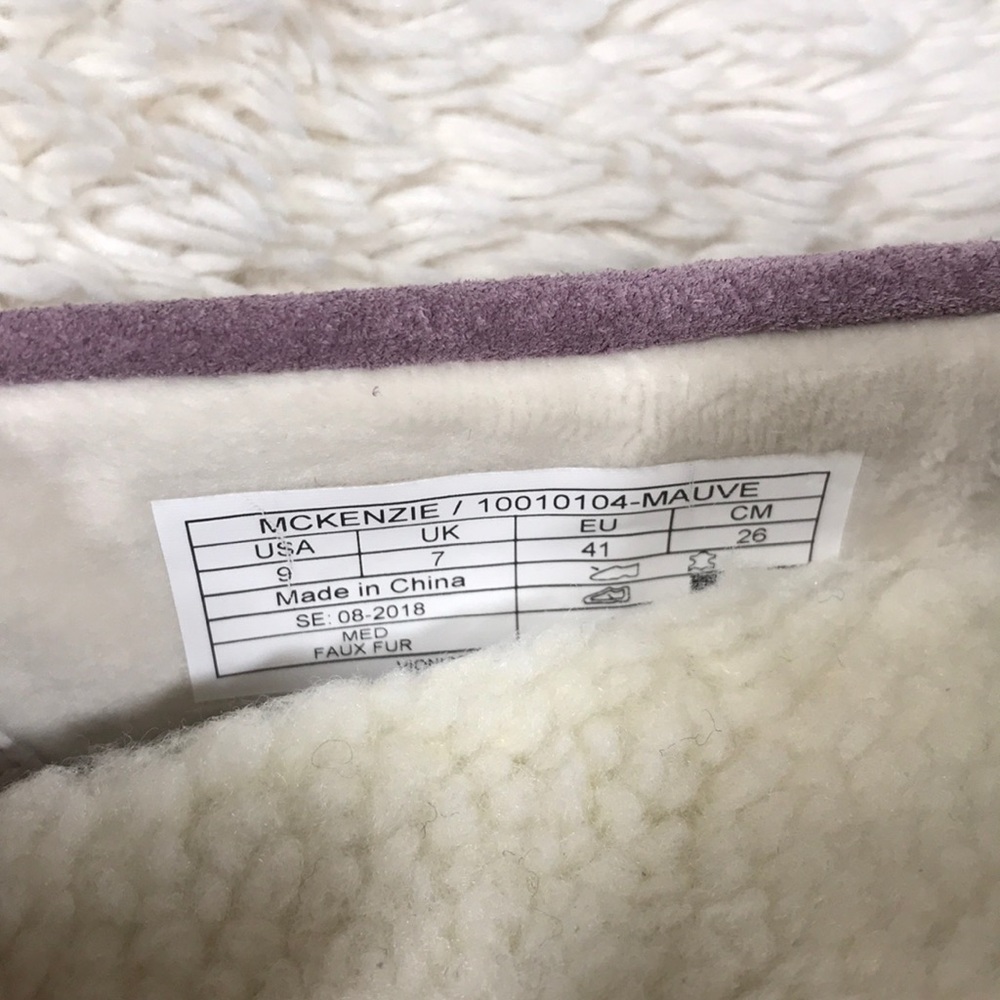 Vionic Haven Mckenzie Supportive Slipper Mauve Us9 - image 2